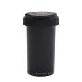 20 Dram Push Down Turn Vial Container Acrylic Plastic Storage Stash Jar Pill Bottle Case Tobacco Box with safety lock